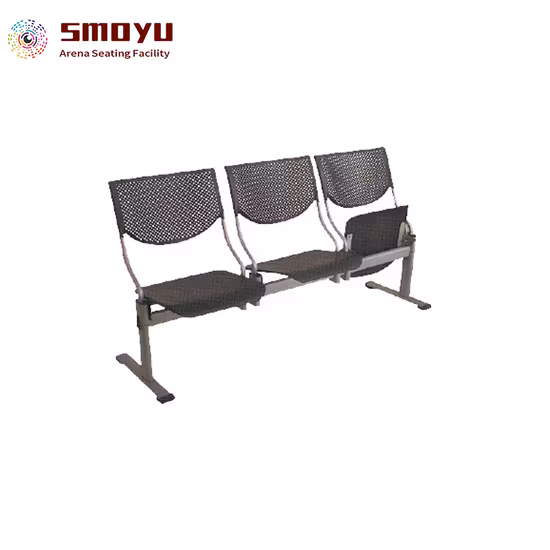Fabricante de cadeira de sala de espera de hospital de aeroporto Cadeiras de escritório Banco de assento de metal Mobiliário público Cadeira de jardim Cadeira de exterior Cadeira de espera de aço