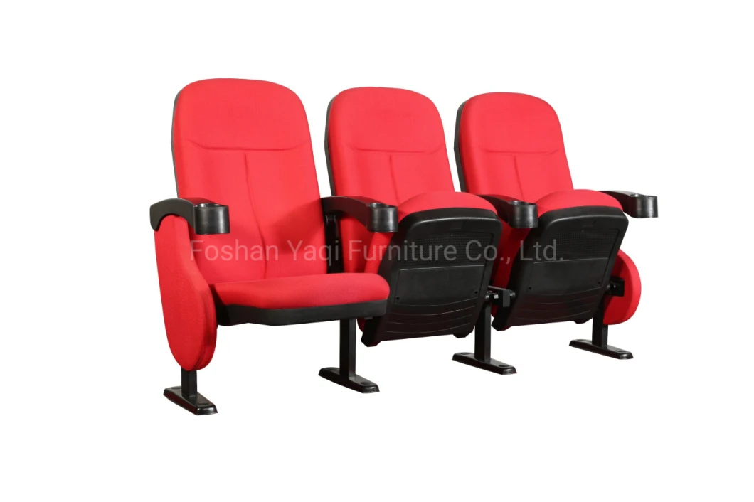 Cinema Home Furniture Metal Conference Chair Theater Furniture Folding Lecture Room Church Chairs Seat Auditorium Seating Chair (YA-07C)