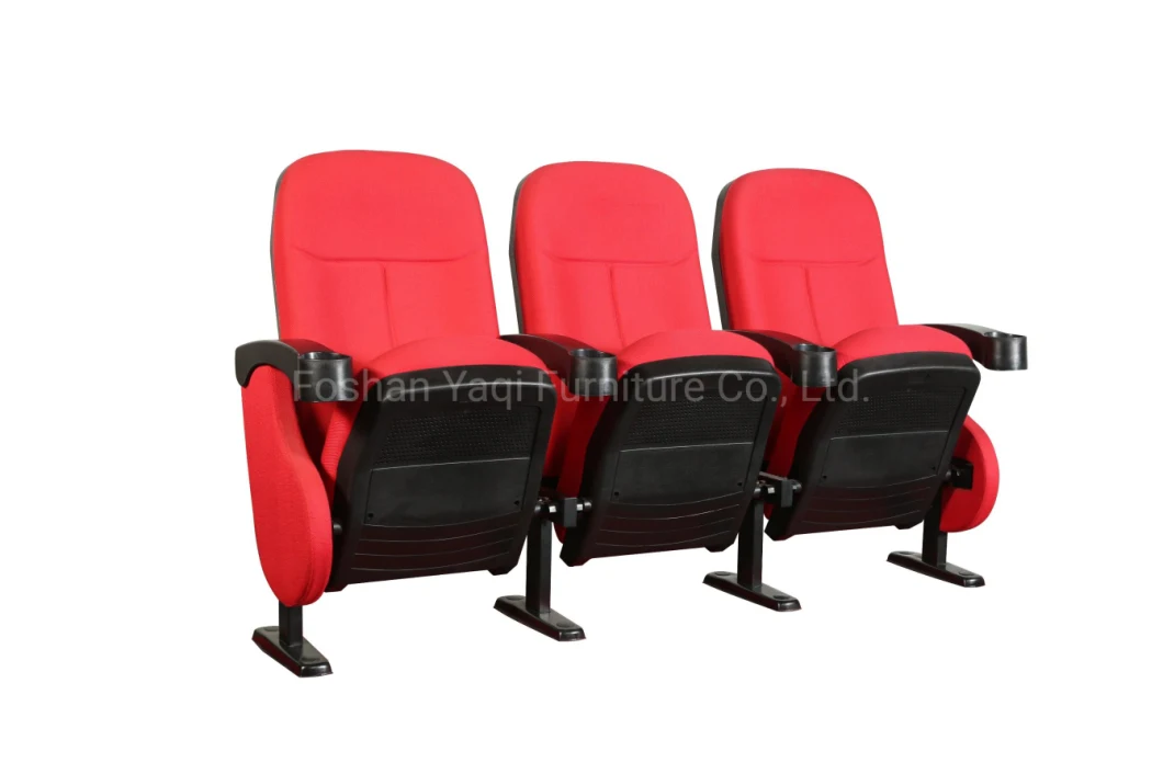 Cinema Home Furniture Metal Conference Chair Theater Furniture Folding Lecture Room Church Chairs Seat Auditorium Seating Chair (YA-07C)